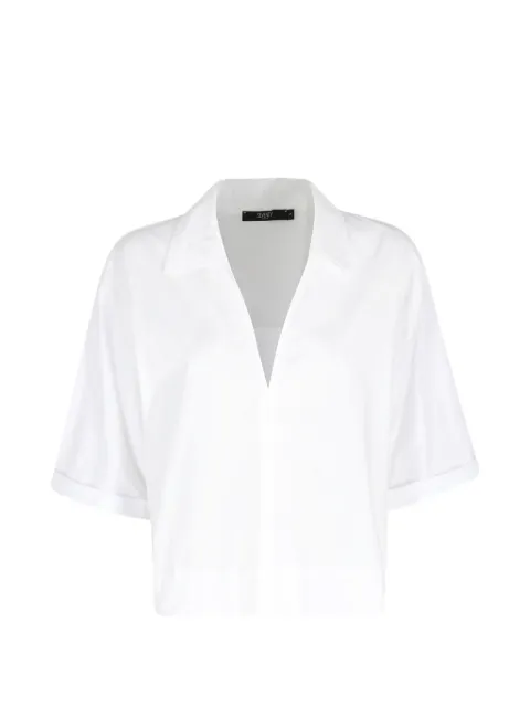 Seventy collared V-neck top