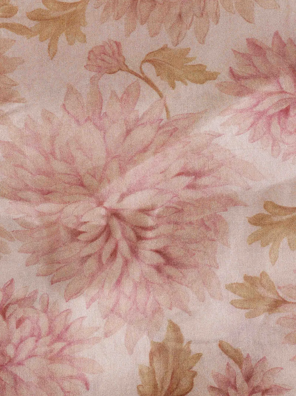  Seventy Floral-print Scarf - Neutrals 