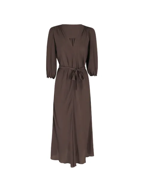 Seventy belt V-neck dress
