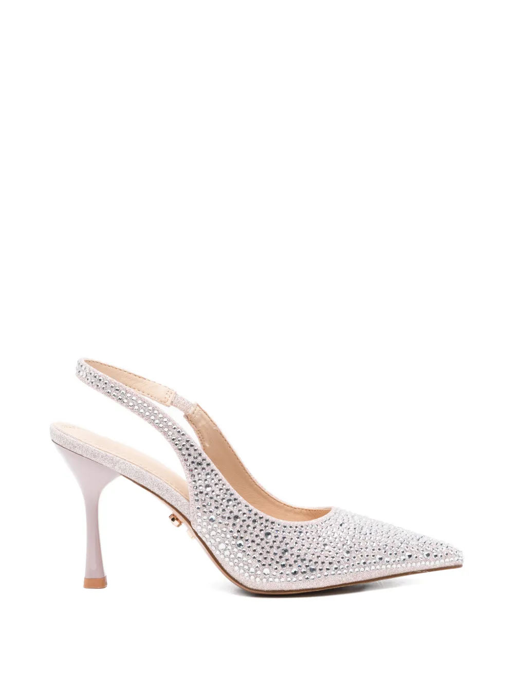 TWENTY FOURHAITCH Verzierte Slingback-Pumps - Silber
