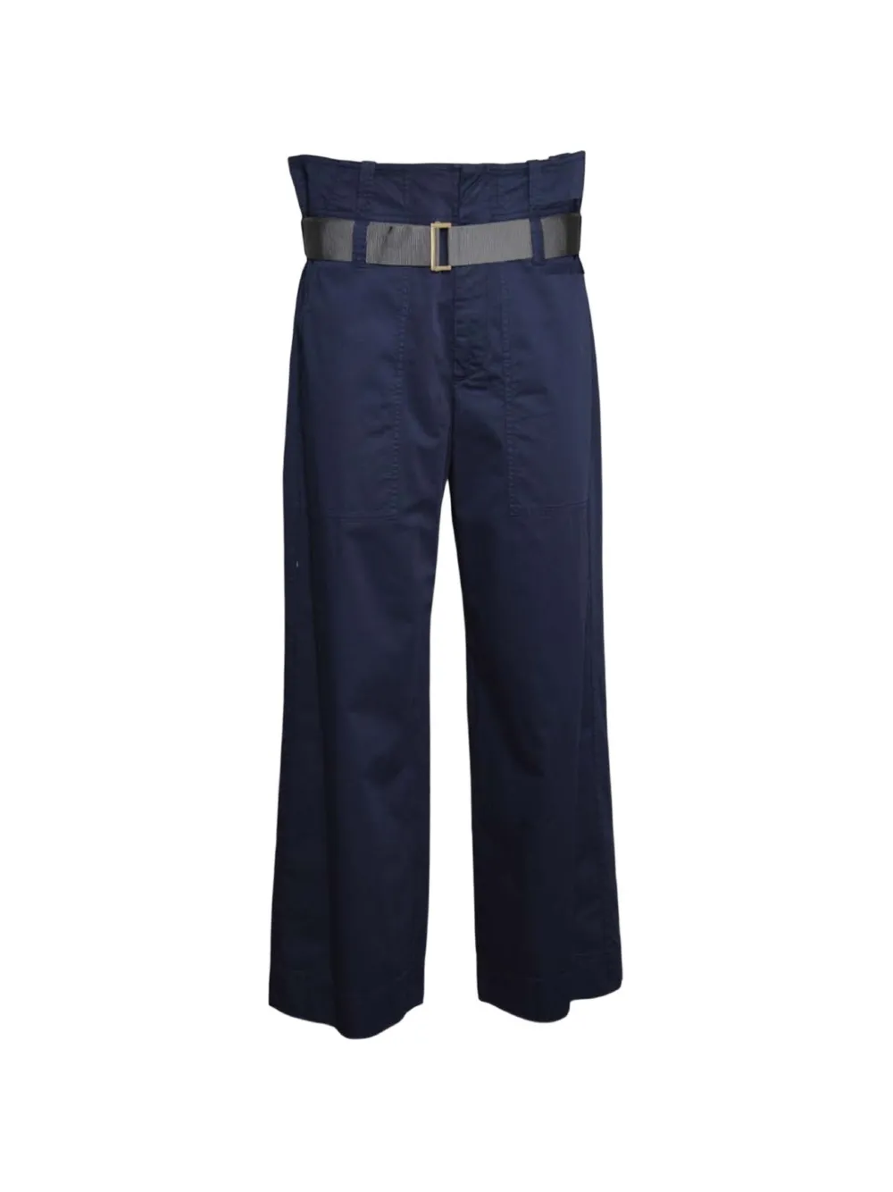 Seafarer belted trousers - Blu