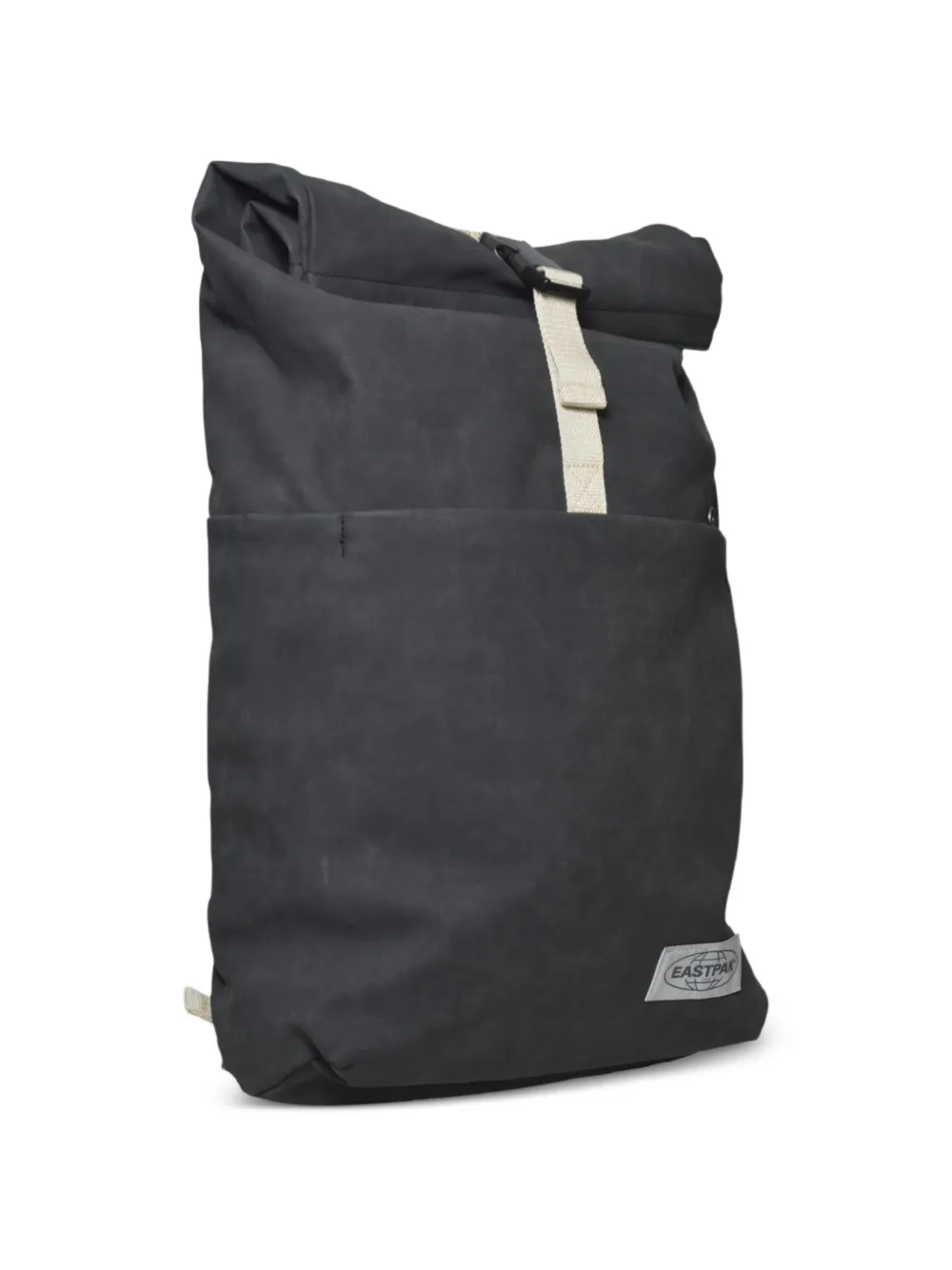  Eastpak Up Roll Logo-patch Backpack - Black 