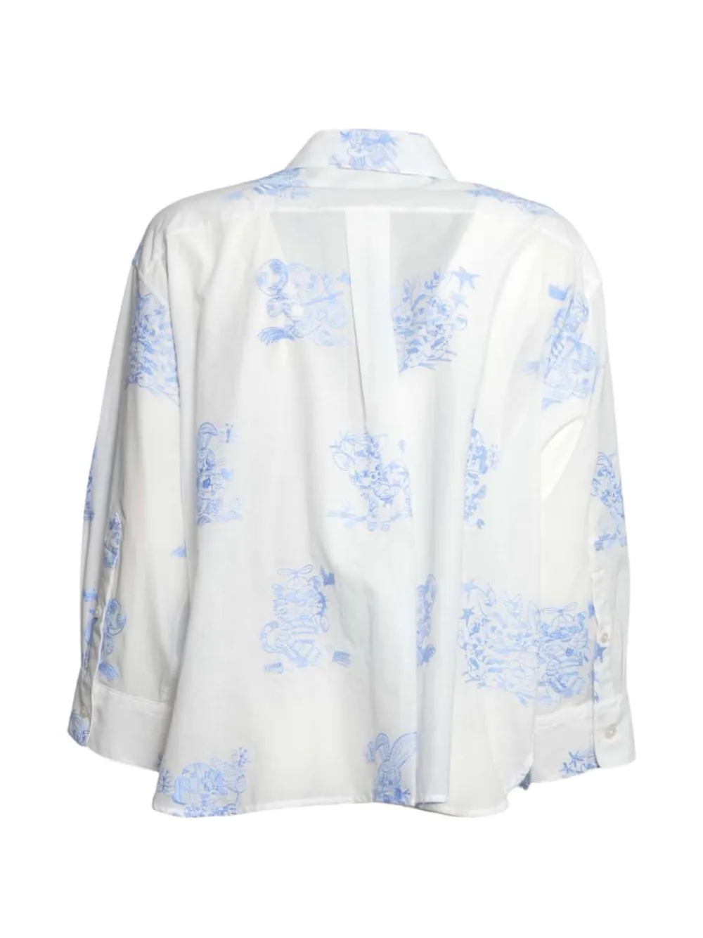  Kenzo Floral-print Shirt - White 
