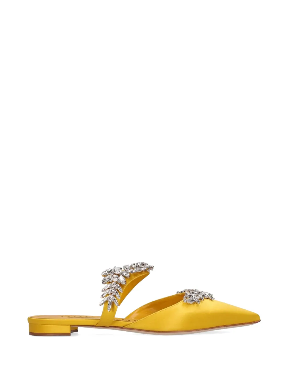 Manolo Blahnik jewel-embellished mules Geel