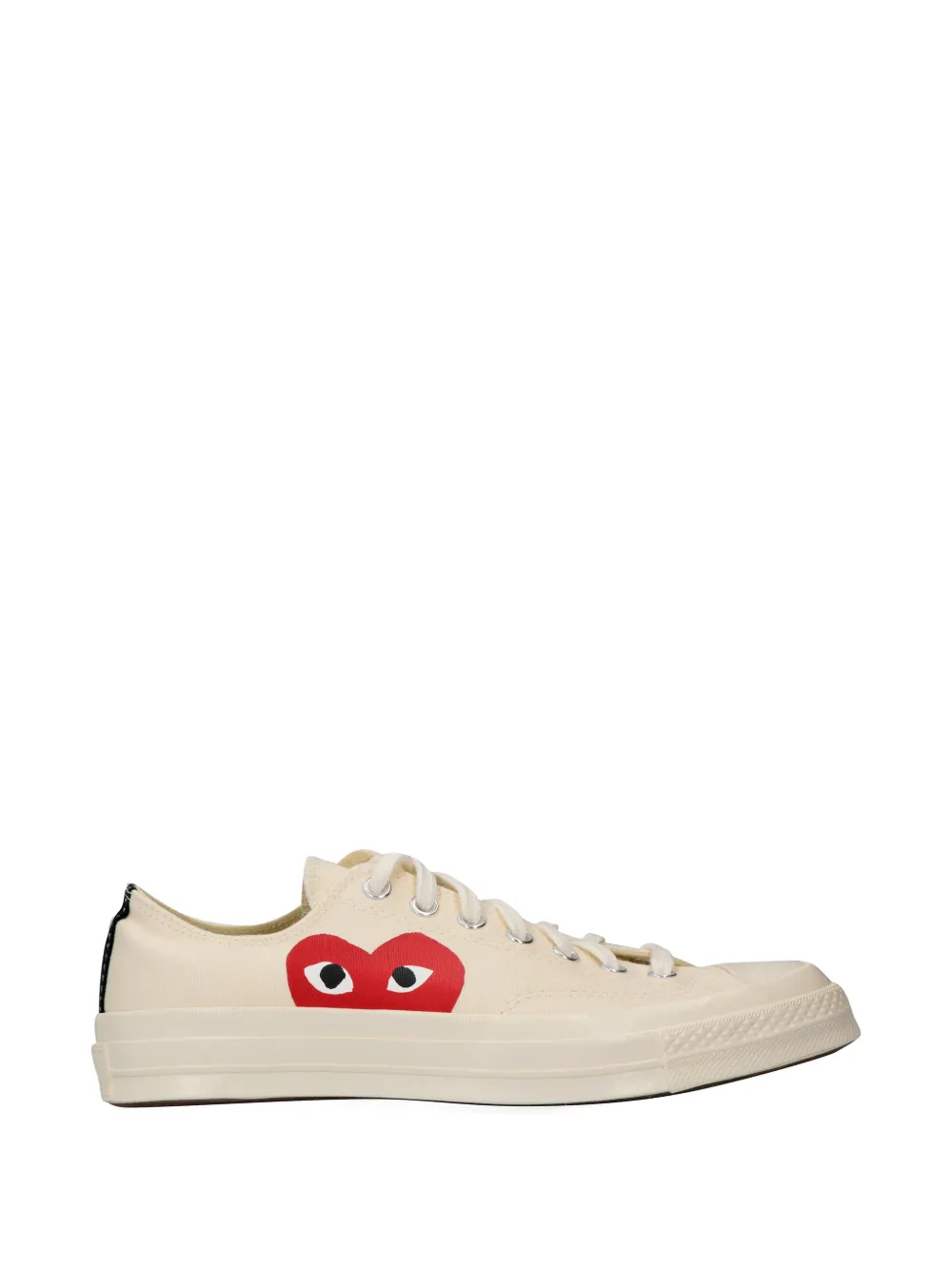 Comme Des Garçons Play x Converse Play Chuck Taylor'70 print cap-toe sneakers - Toni neutri