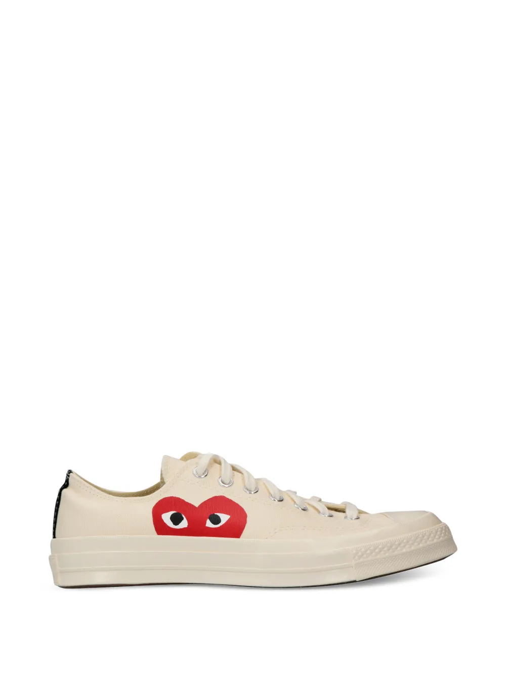 Comme Des Garçons Play x Converse Play Chuck Taylor'70 print cap-toe sneakers - Toni neutri