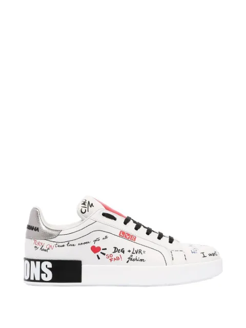 Dolce & Gabbana graphic details sneakers