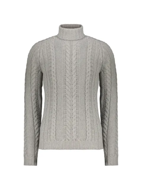 Fedeli cable-knit sweater