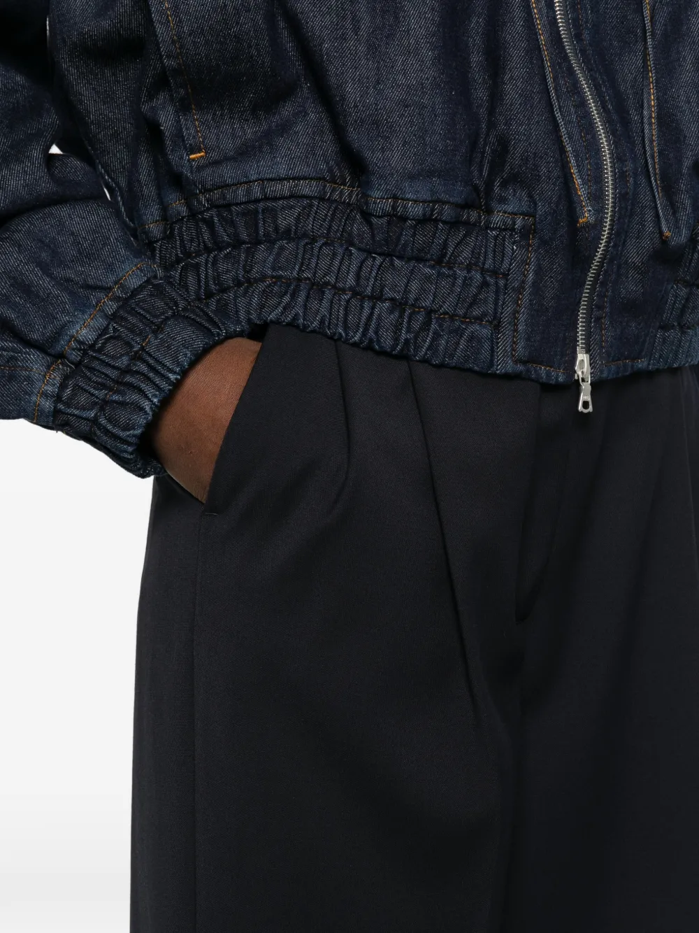 Filippa K Darcy geplooide broek Blauw