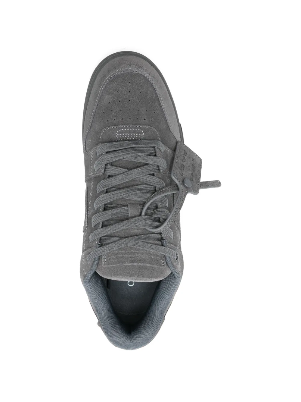 Off-White Out of Office suède sneakers Grijs