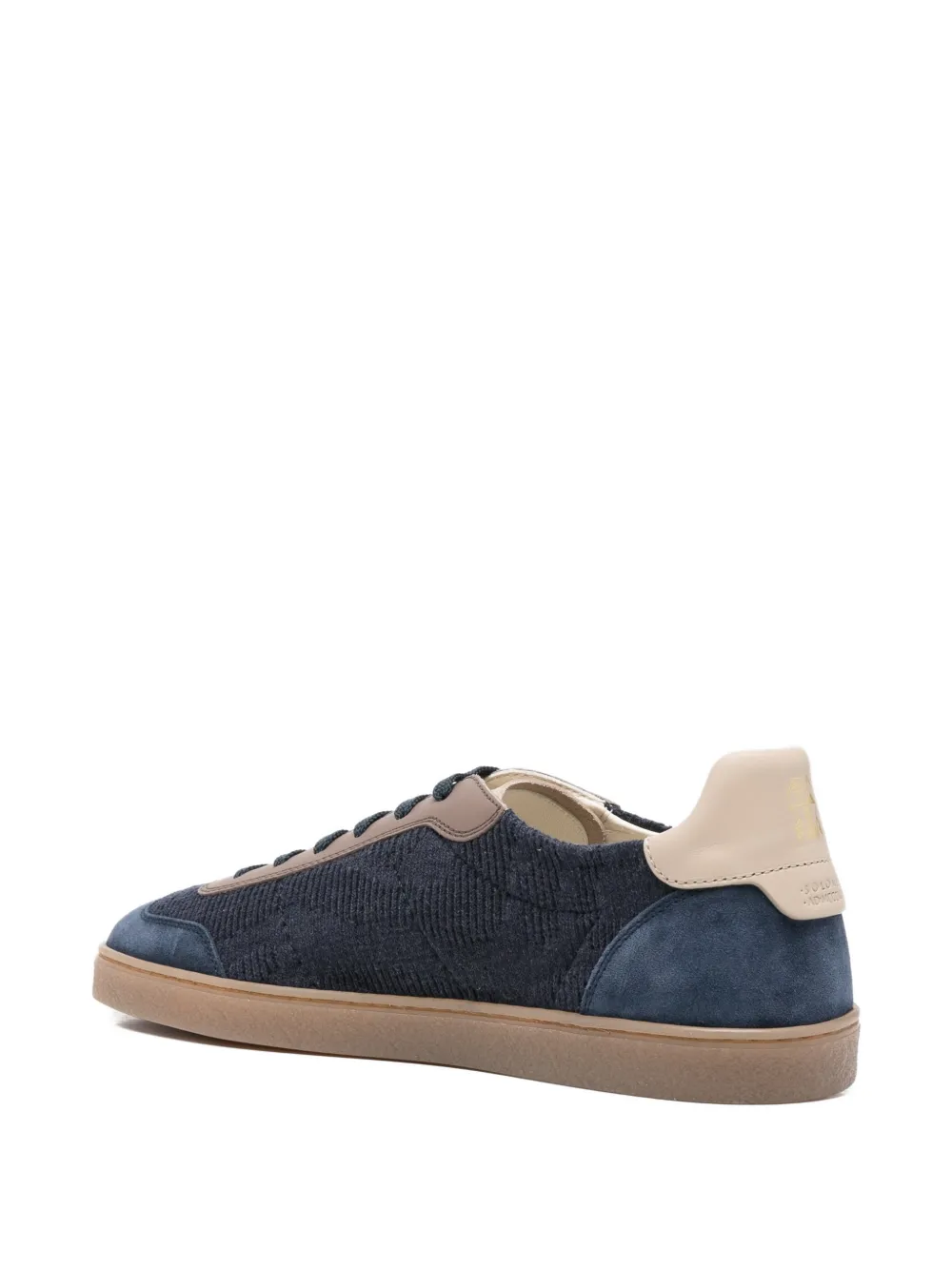 Brunello Cucinelli Sneakers met vlakken Blauw