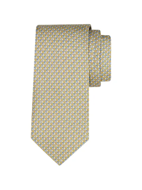 Ferragamo patterned tie