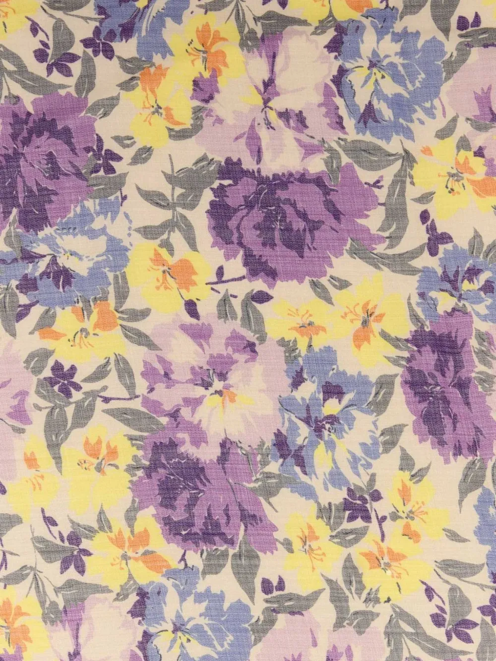 Valentino Garavani Sjaal met bloemenprint Beige
