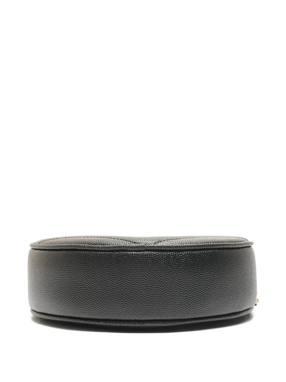 2019 Vinyl Round Chevron Leather Cross Body Bag