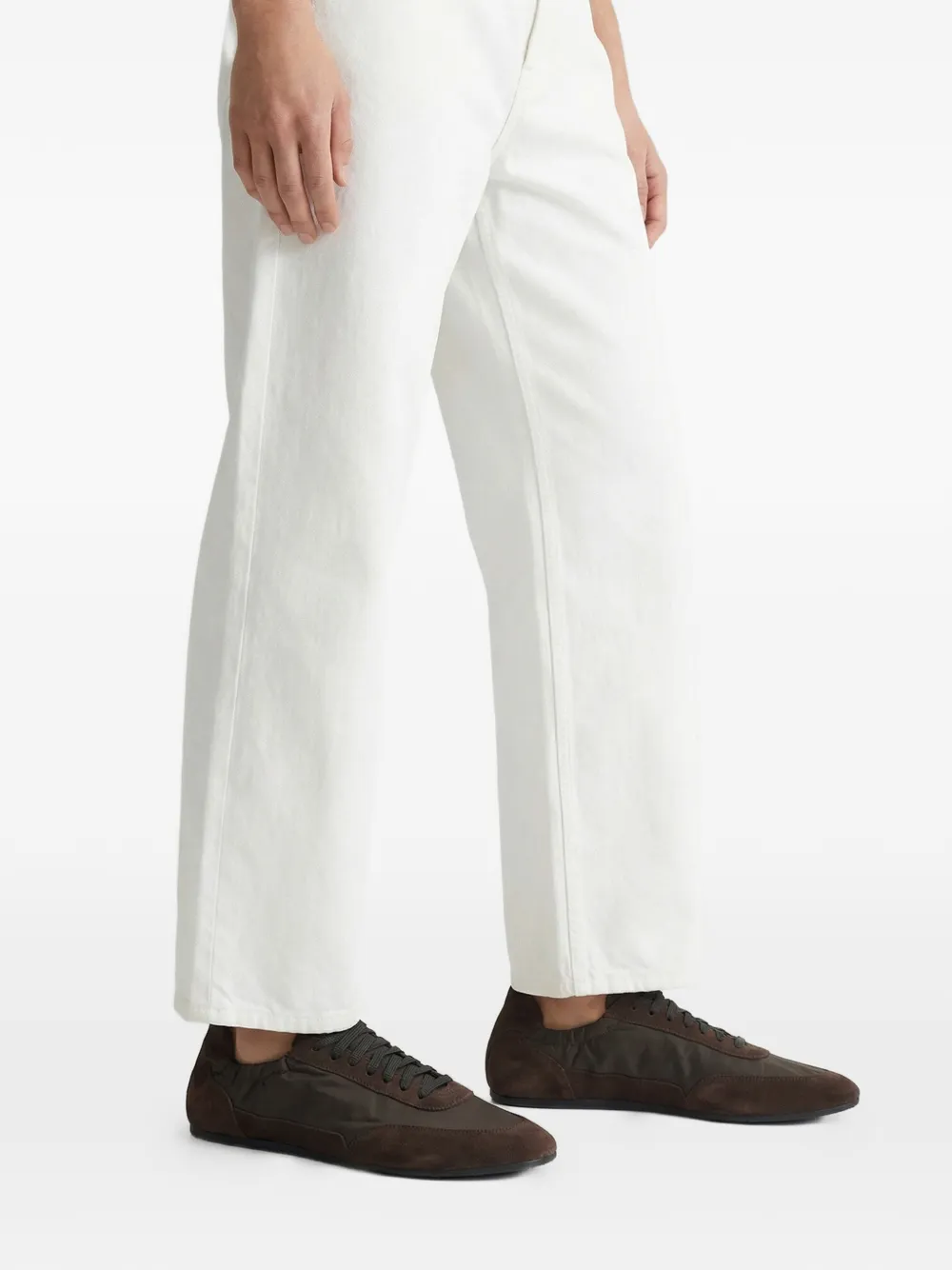 Scarosso Leggera suède sneakers Bruin