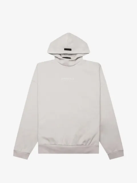 FEAR OF GOD ESSENTIALS logo-detail hoodie