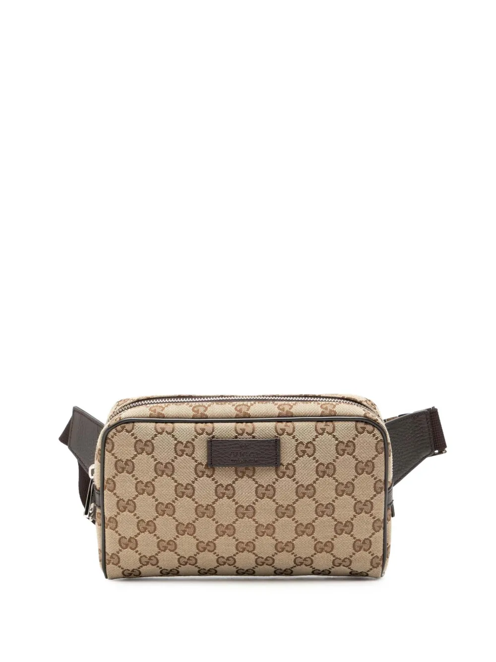 Gucci Pre-Owned 2000-2015 GG Canvas belt bag - Marrone