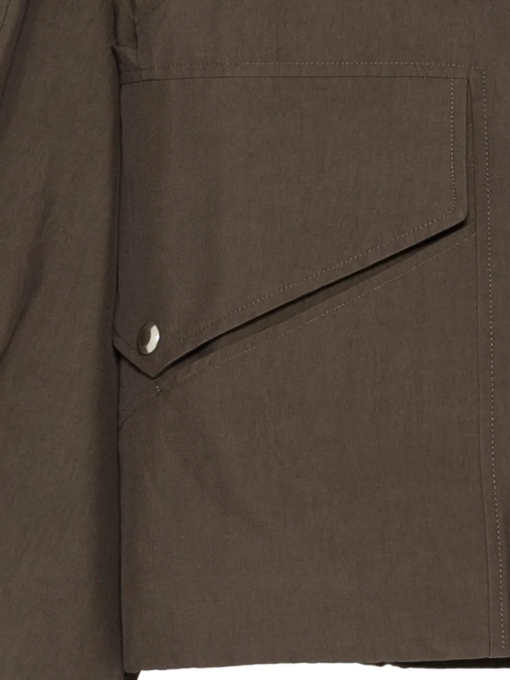  Croquis Collared Jacket - Brown 