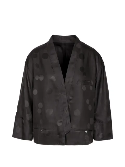 LESS chamarra oversize con motivo de lunares