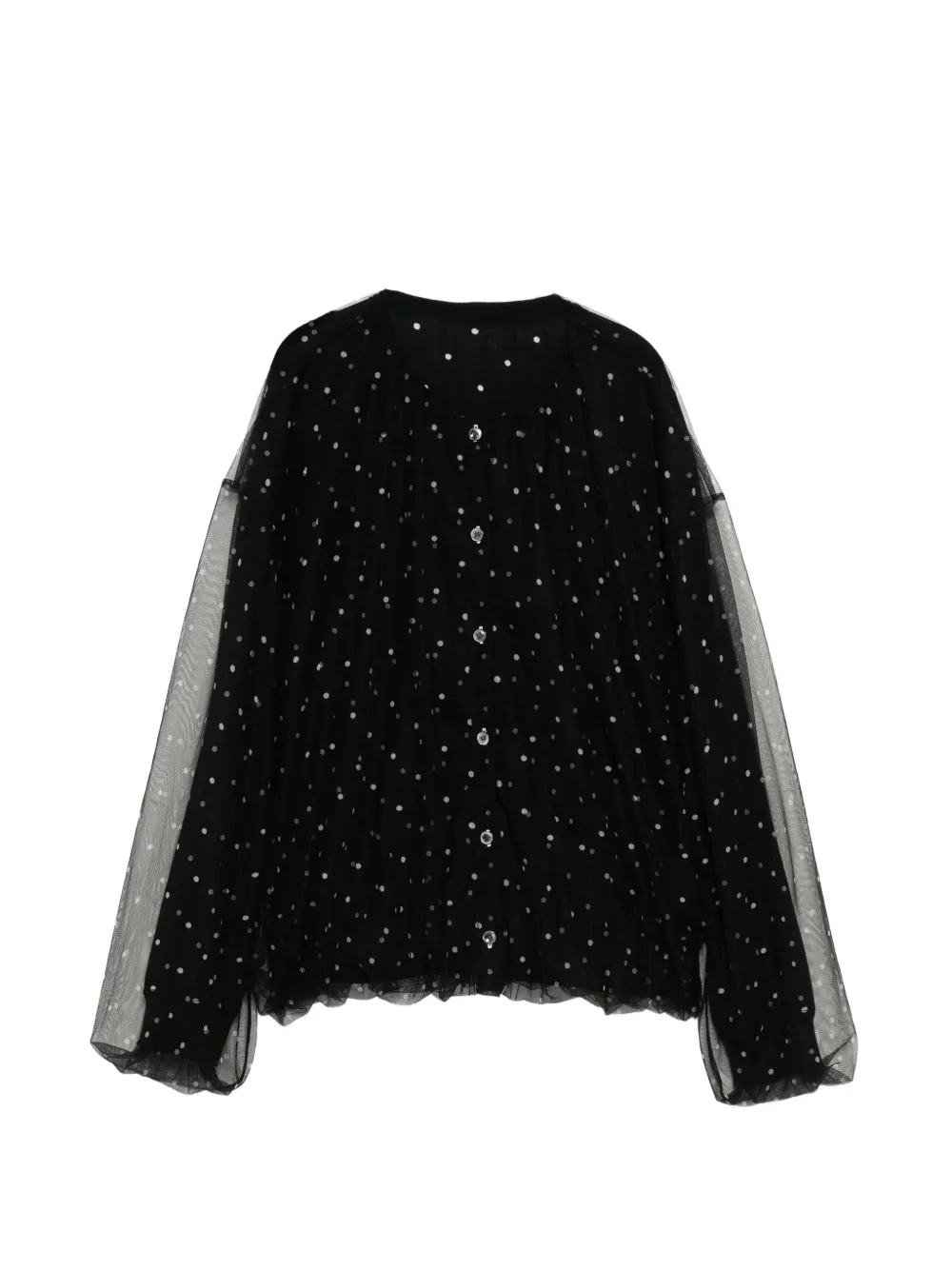 JNBY Cardigan a pois - Nero