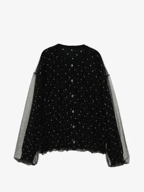 JNBY polka-dot cardigan