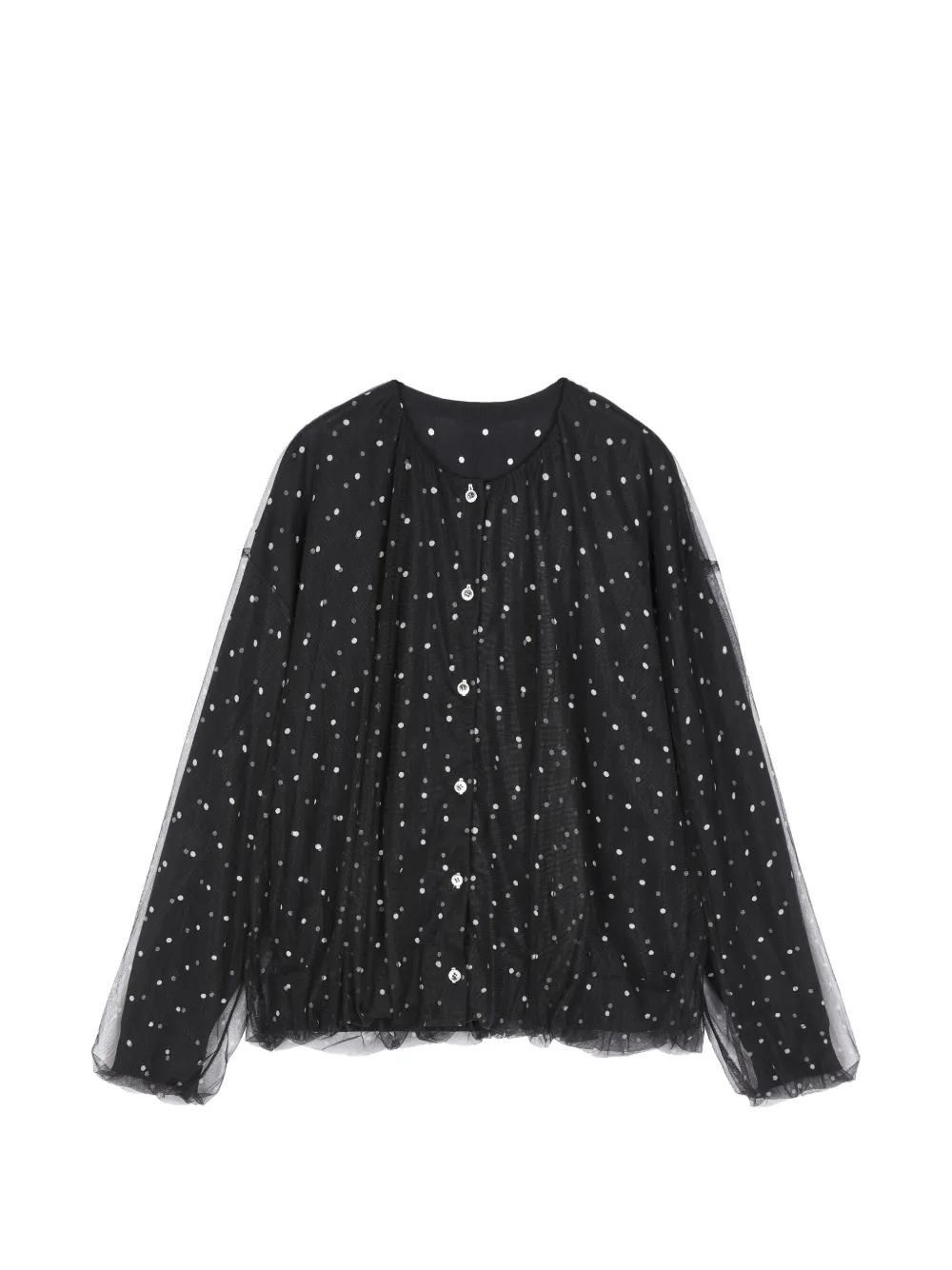 JNBY Vest met stippen Zwart