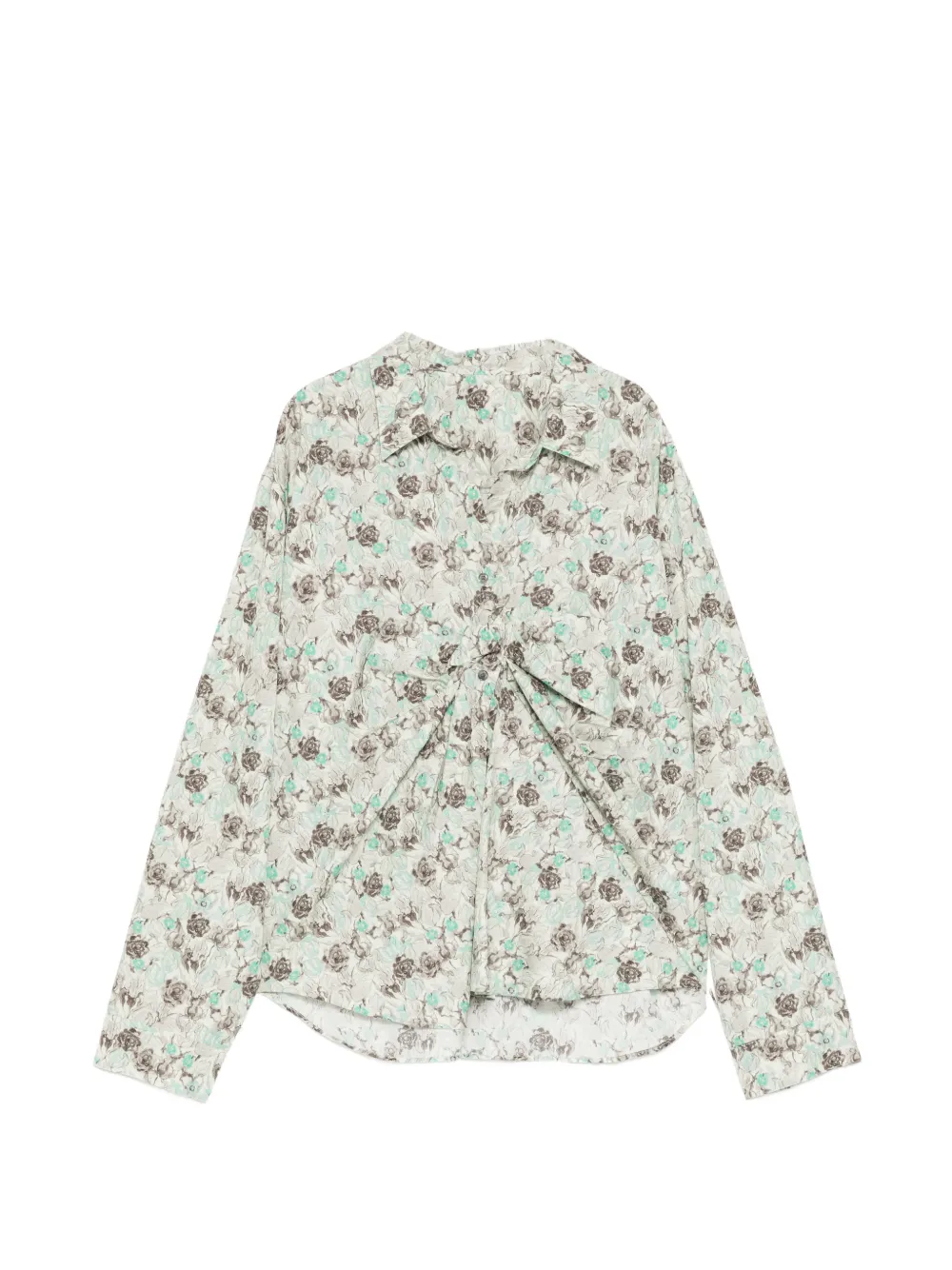 JNBY Blusa a fiori - Verde