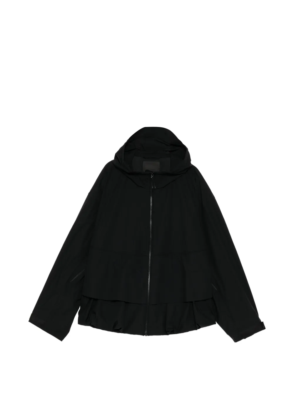 JNBY drawstring-hem hooded jacket - Nero