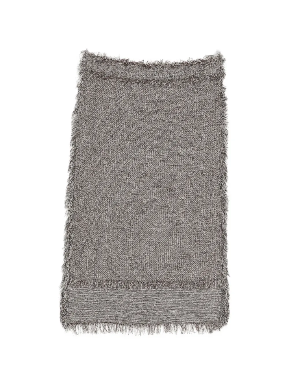 JNBY Gonna midi con frange - Grigio