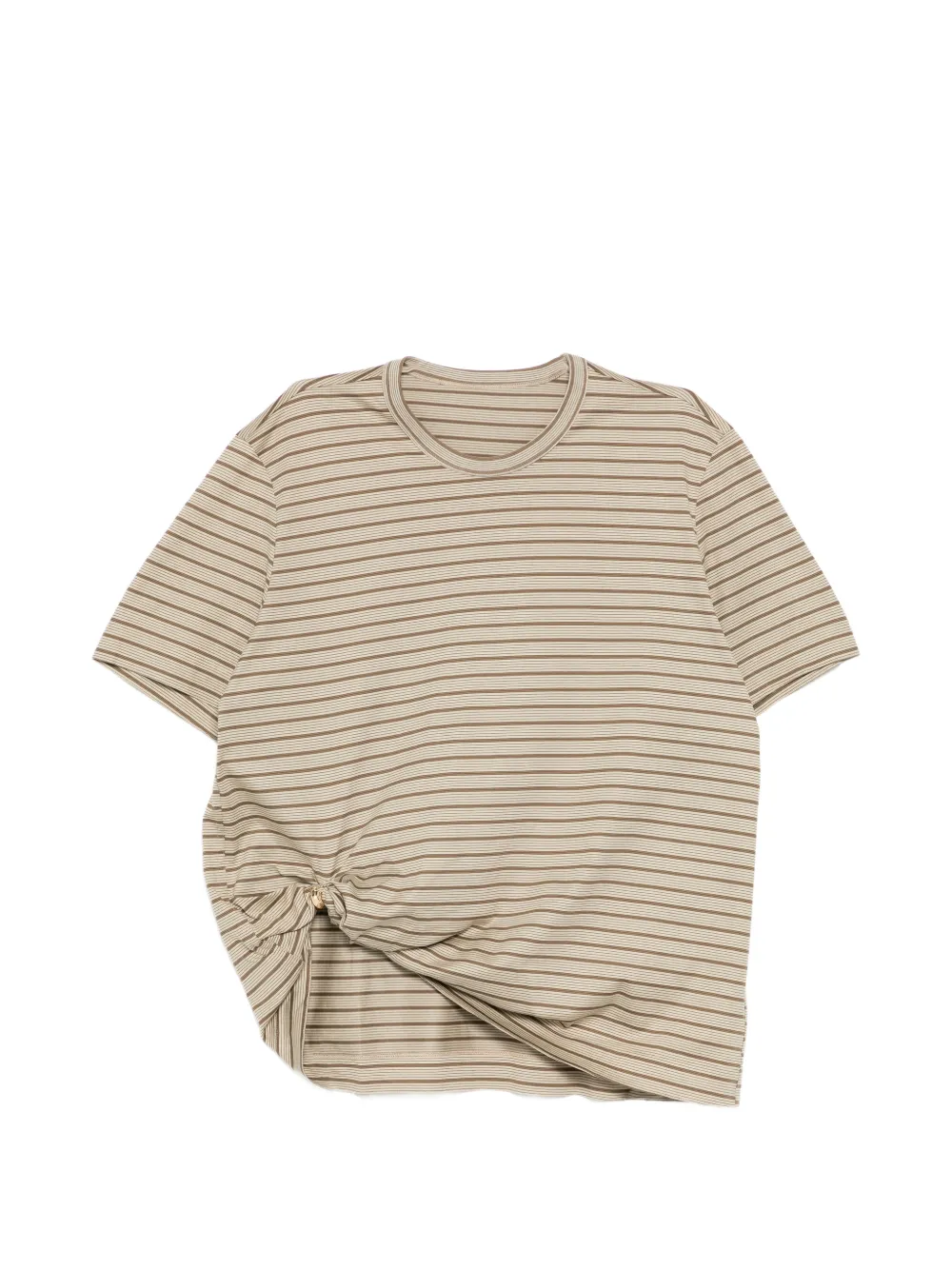 JNBY striped T-shirt - Toni neutri