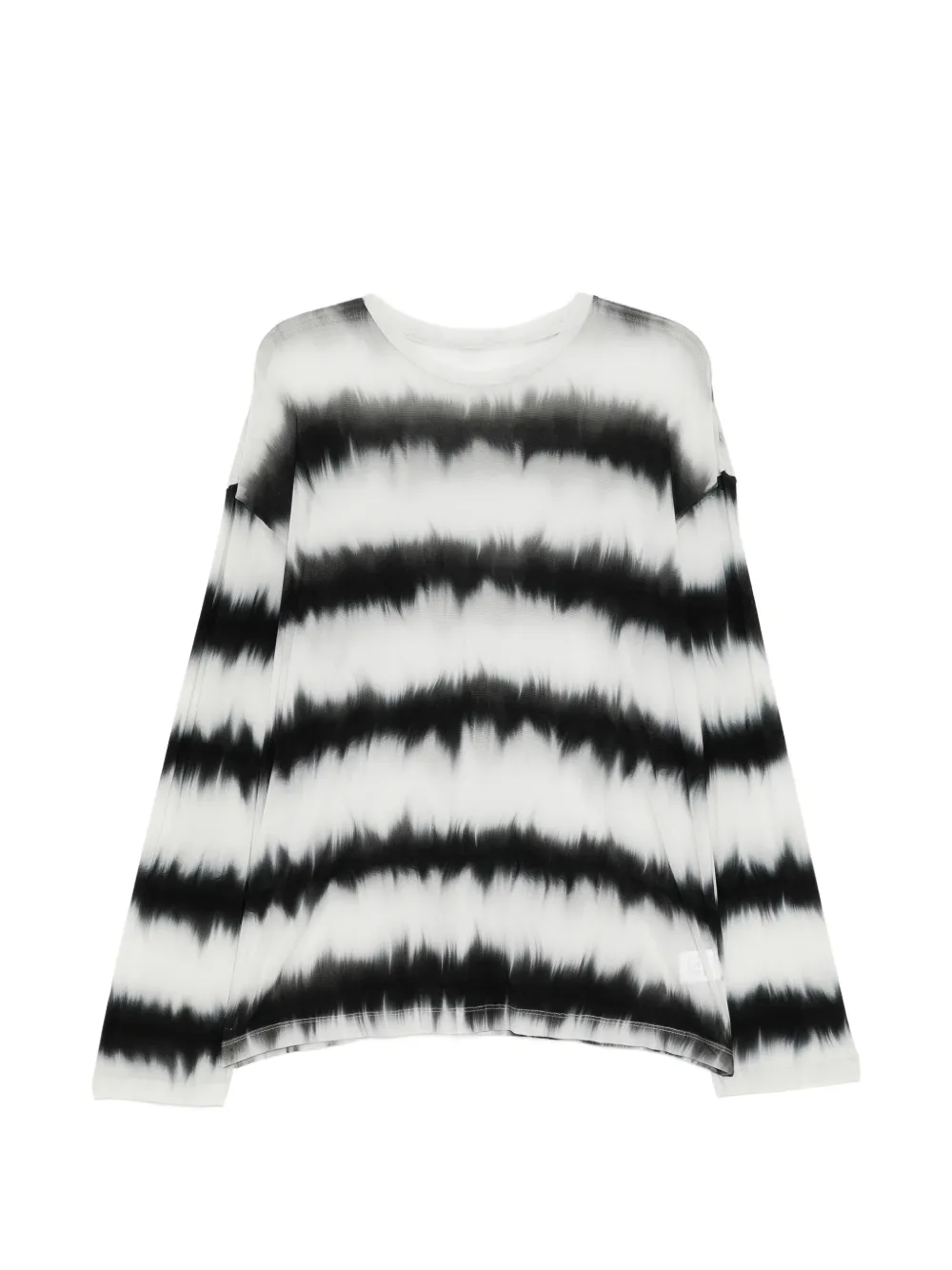 JNBY Top con fantasia tie dye - Bianco