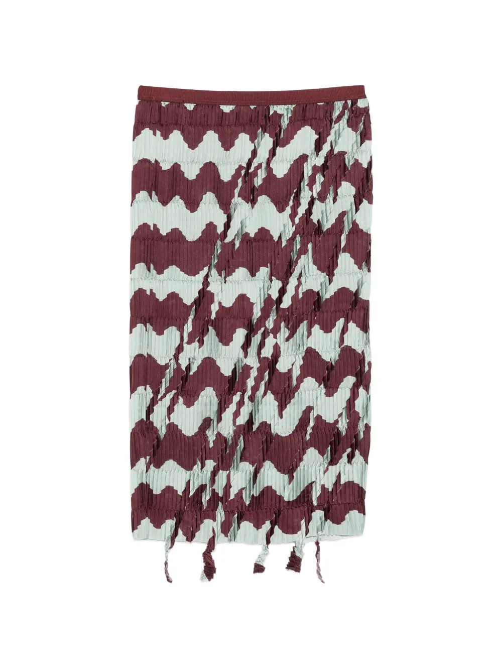 JNBY Gonna a righe - Rosso