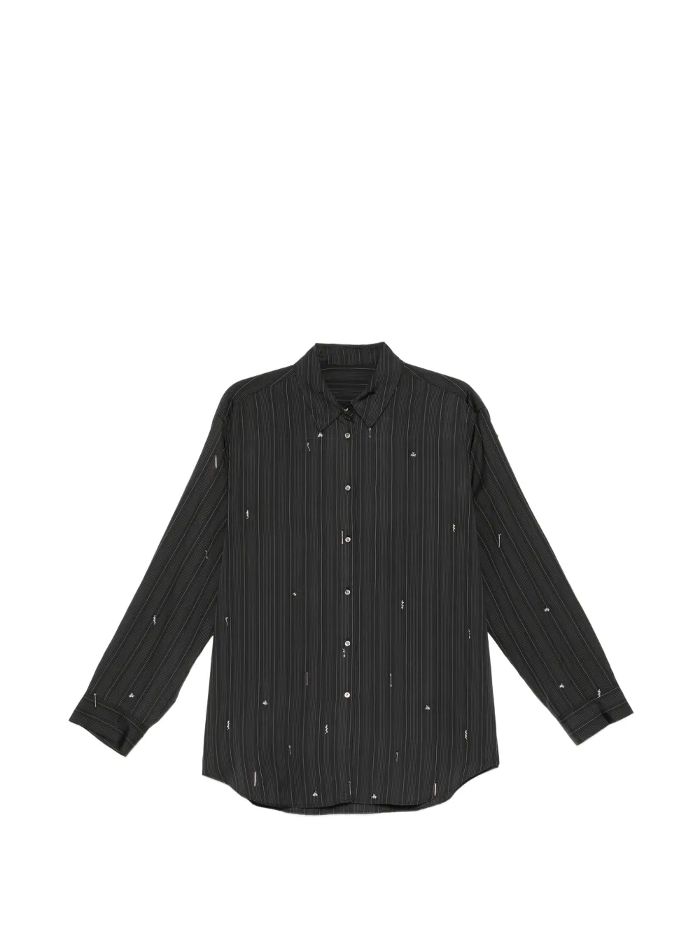 JNBY Camicia a righe con decorazione - Nero