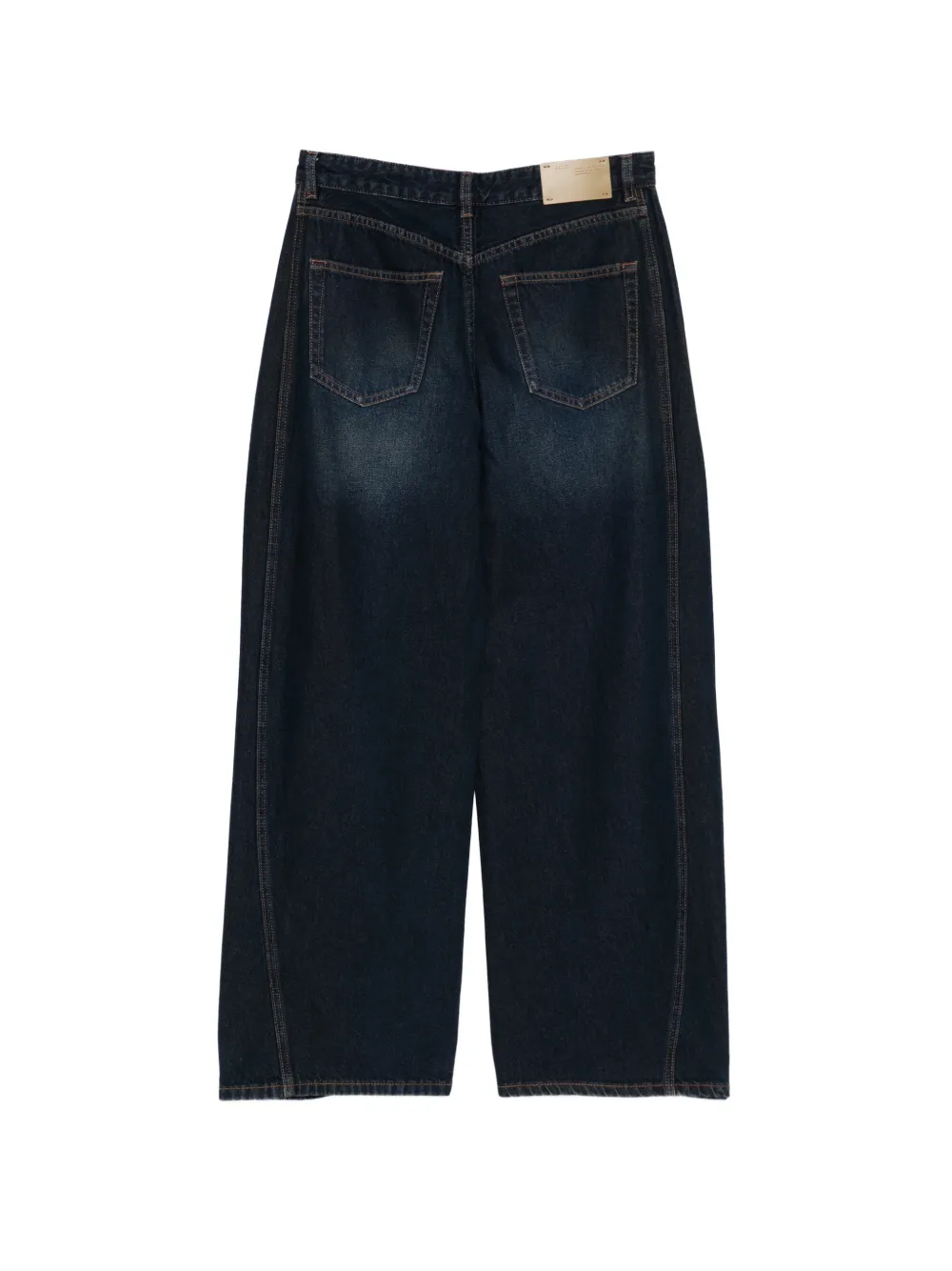 JNBY Jeans met wijde pijpen Blauw