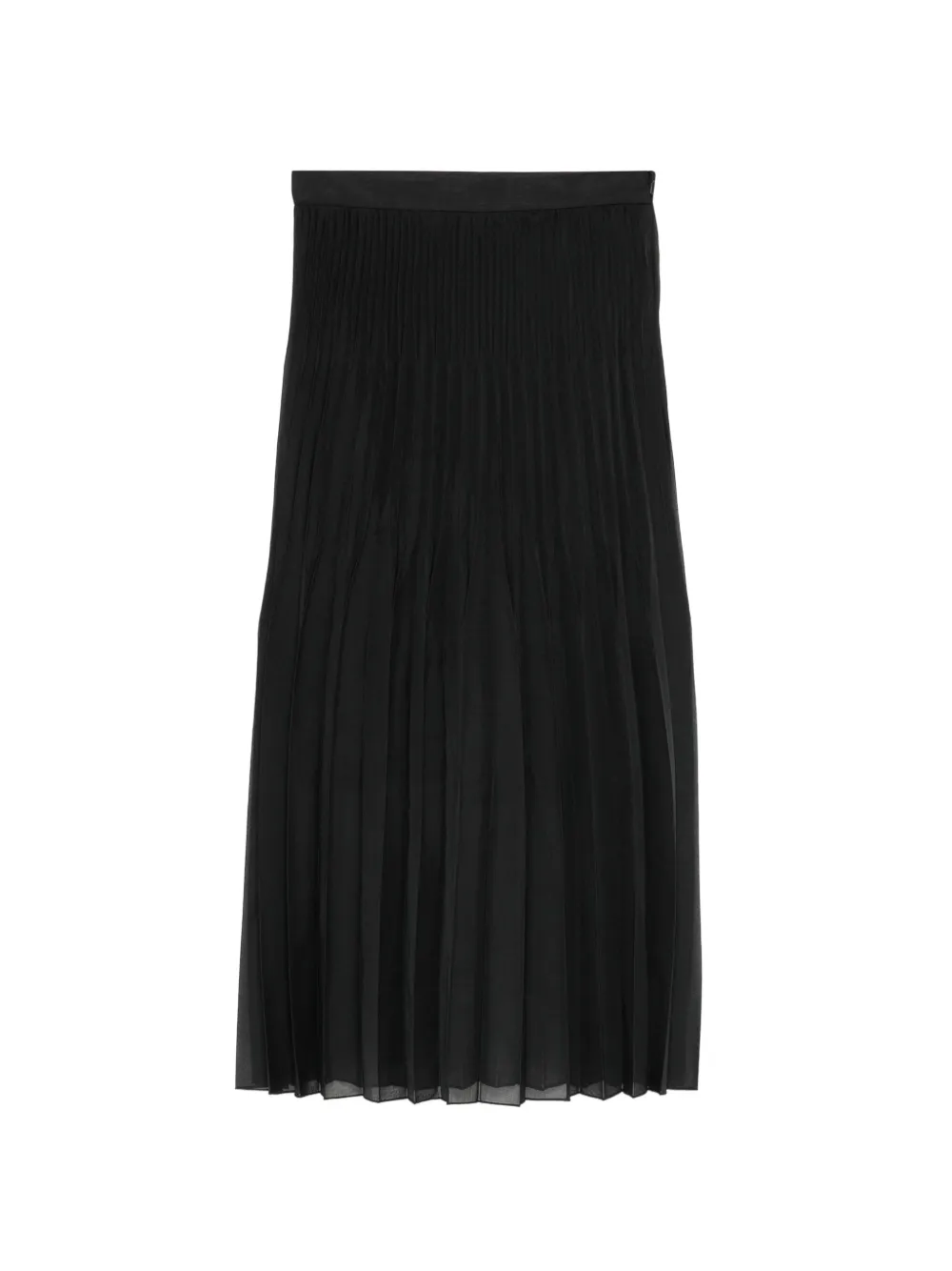LESS gradated pleated skirt - Nero