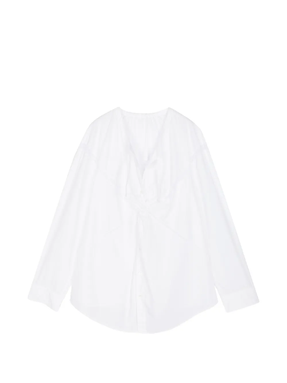 JNBY Blusa drappeggiata - Bianco