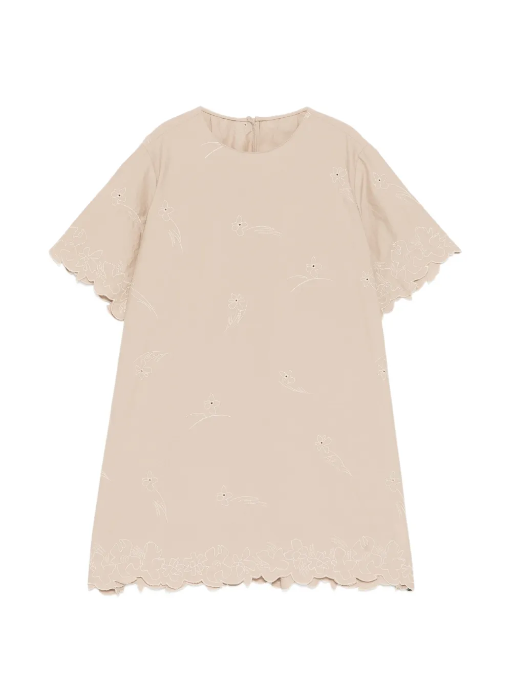 jnby by JNBY Abito svasato con ruches - Toni neutri