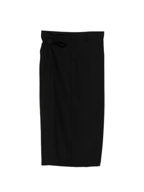 LESS falda midi de lana