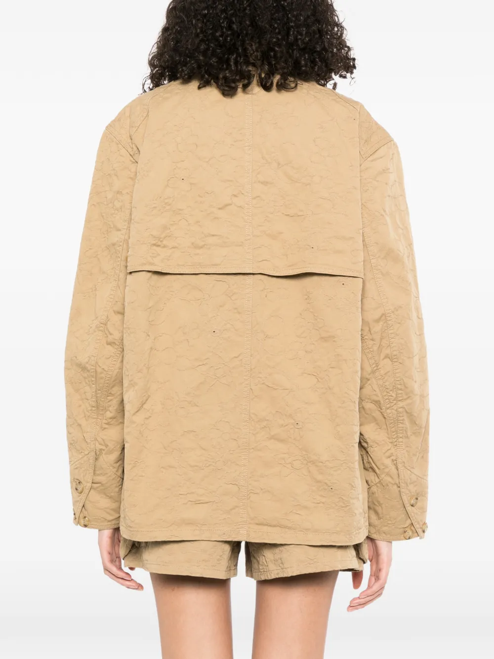 JNBY Jack met geborduurde bloemen Beige