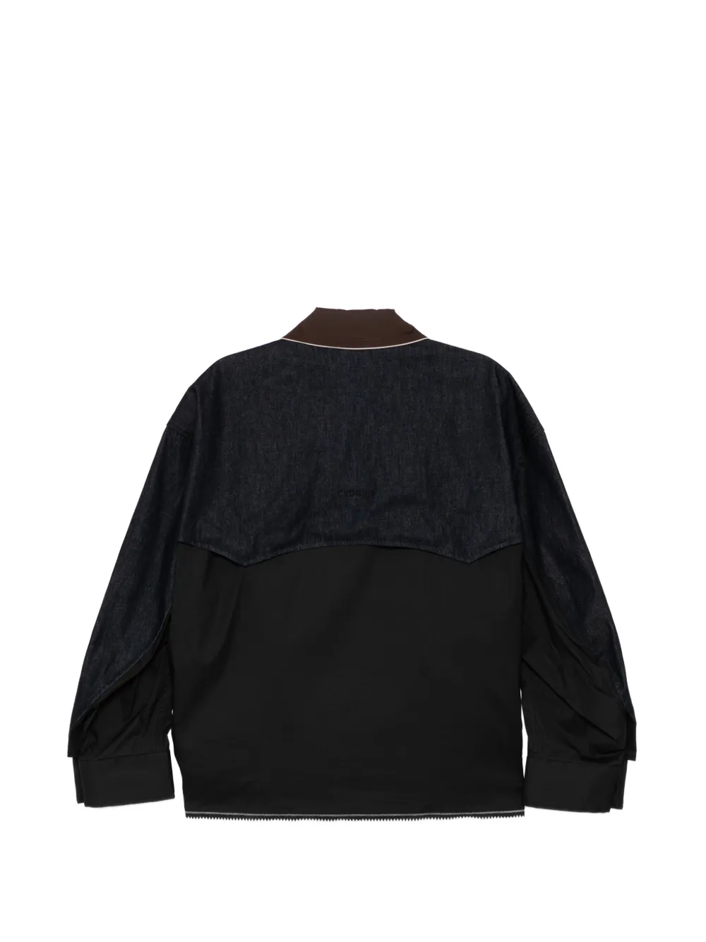  Croquis Colour-block Jacket - Black 