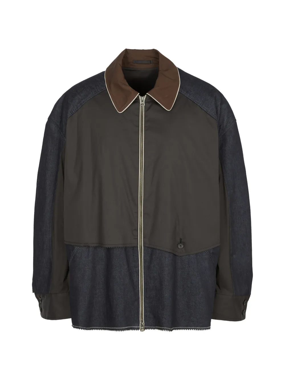 CROQUIS Jack met colourblocking Zwart