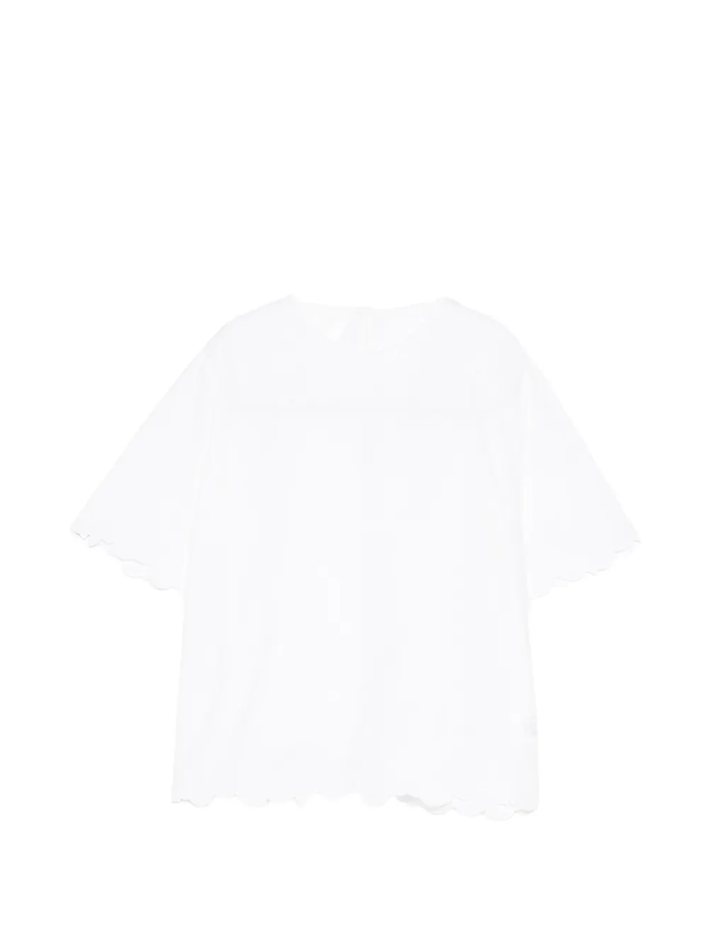 jnby by JNBY Top con ricamo floreale - Bianco