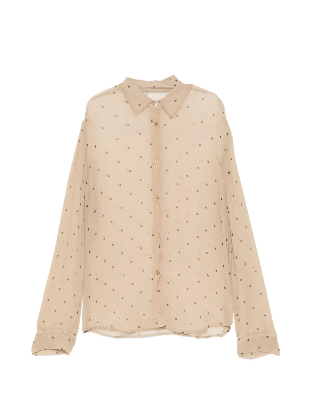 JNBY Camicia a pois - Toni neutri