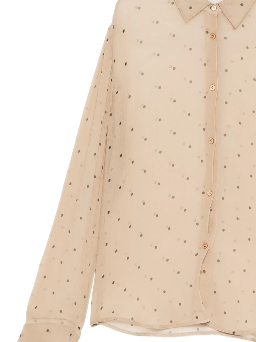 Jnby Polka-dot Shirt - Neutrals 