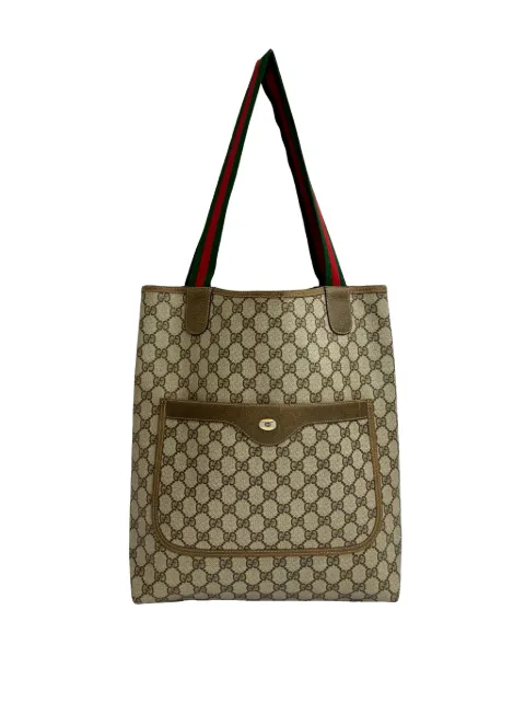 Gucci Pre-Owned 1900s GG Supreme Web shopper