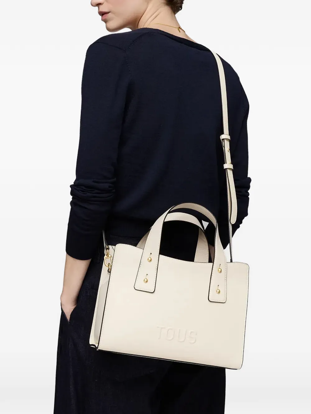  Tous Medium Back To Basics Tote Bag - Neutrals 