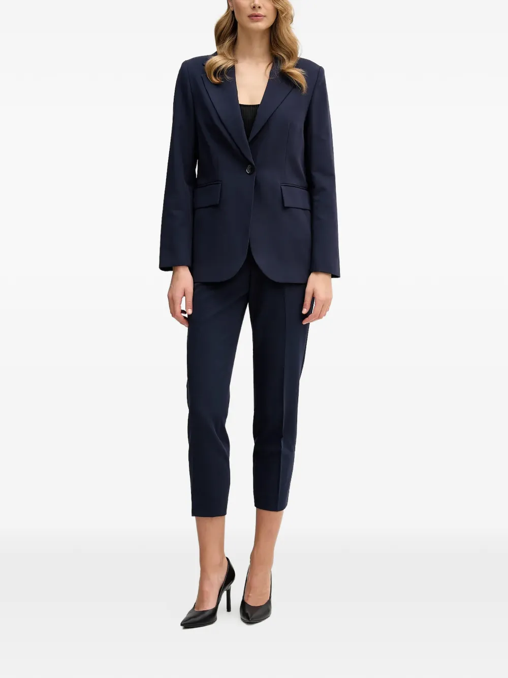  Sisley Flap Pocket Blazer - Blue 