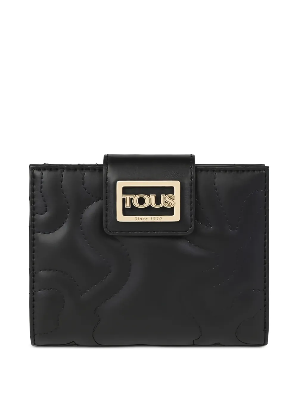 TOUS embossed-logo wallet - Nero