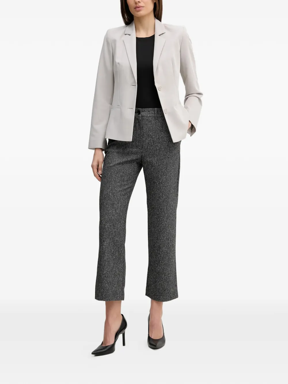  Sisley Button-up Blazer - Neutrals 
