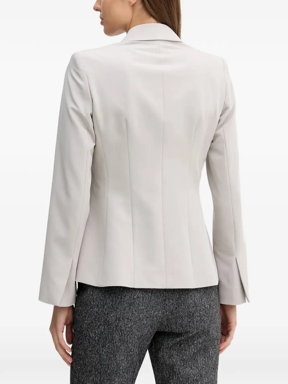 Sisley Button-up blazer Beige